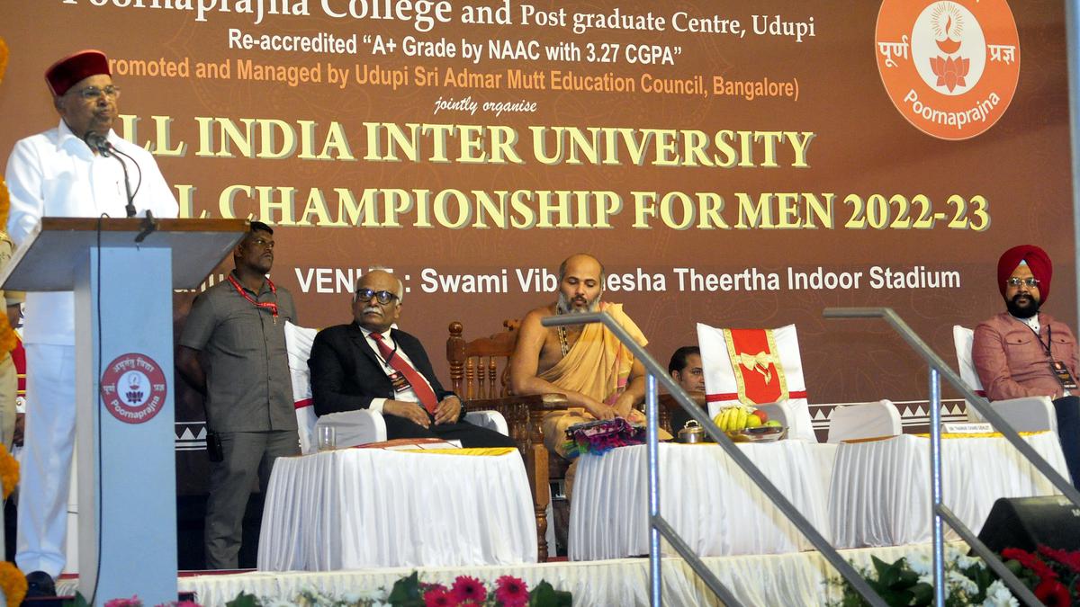 Volleyball championship gets under way The Hindu